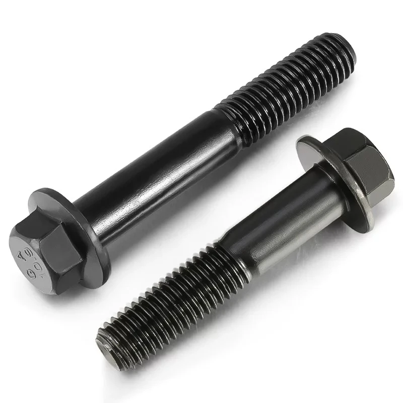 Black Flange Head Screws